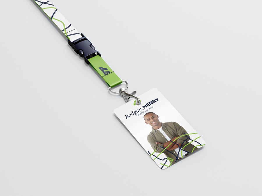 Lanyard and ID badge