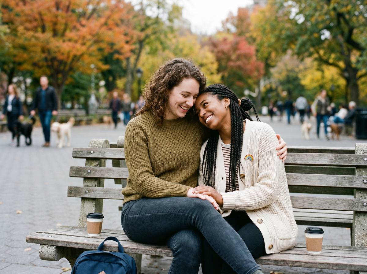 Couple enjoying time together
